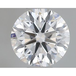 0.58 Carat Round H VS1 EX GIA Natural Diamond