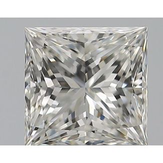 0.81 Carat Princess H VVS2 - EX VG GIA Natural Diamond