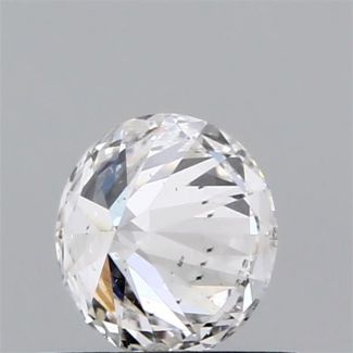 0.5 Carat Round F SI2 VG GIA Natural Diamond