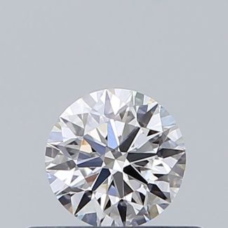 0.35 Carat Round D VVS1 EX GIA Natural Diamond