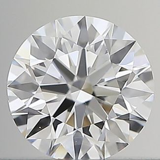 0.30 Carat Round D VS1 EX GIA Natural Diamond