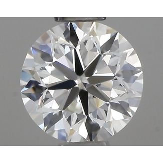 0.5 Carat Round G VVS1 VG EX IGI Natural Diamond