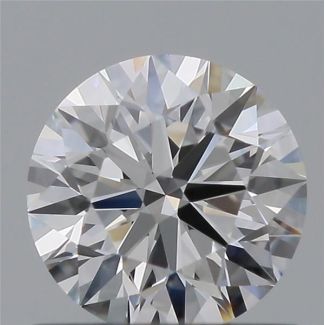 0.61 Carat Round E VVS1 EX GIA Natural Diamond