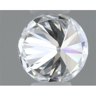 0.4 Carat Round D VS2 EX GIA Natural Diamond