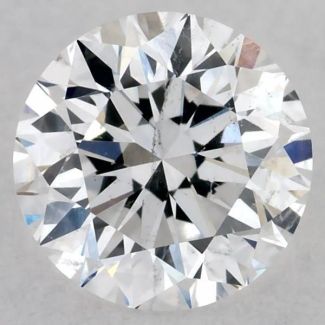 0.5 Carat Round D SI2 VG EX GIA Natural Diamond