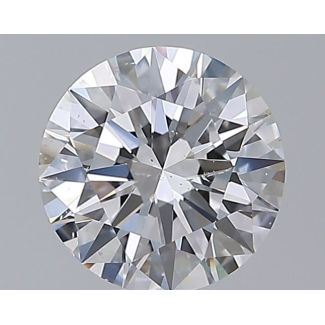 1.51 Carat Round D SI1 EX GIA Natural Diamond