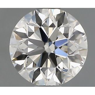 0.9 Carat Round H VS1 EX IGI Natural Diamond