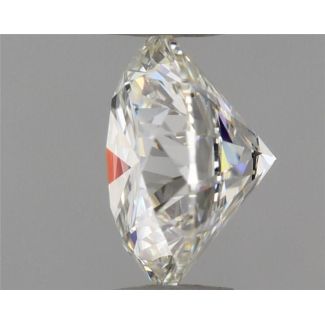 0.53 Carat Round H VVS2 EX GIA Natural Diamond