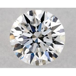 0.4 Carat Round D VVS2 EX GIA Natural Diamond