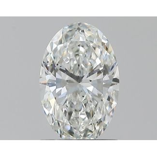 0.9 Carat Oval E SI1 - EX GIA Natural Diamond