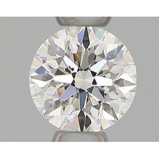 0.30 Carat Round H SI1 VG EX IGI Natural Diamond