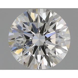 0.7 Carat Round G SI2 EX GIA Natural Diamond