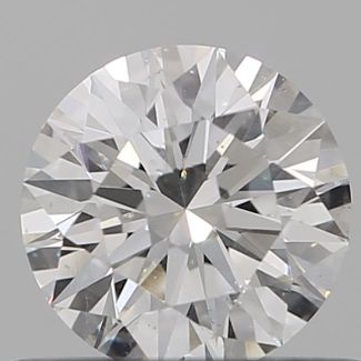 0.5 Carat Round E SI1 EX VG GIA Natural Diamond