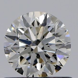 0.60 Carat Round J VS2 VG GD GIA Natural Diamond