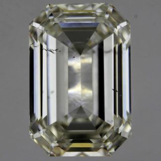 1.91 Carat Emerald J SI1 - EX VG GIA Natural Diamond