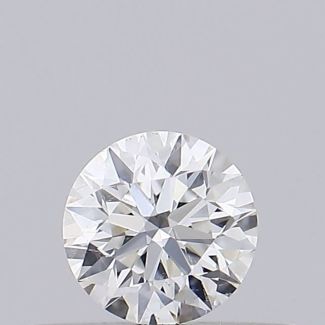 0.24 Carat Round F SI2 EX GIA Natural Diamond