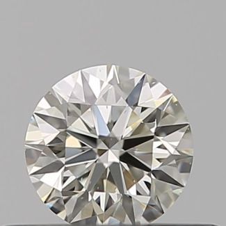 0.30 Carat Round K VS2 EX GIA Natural Diamond