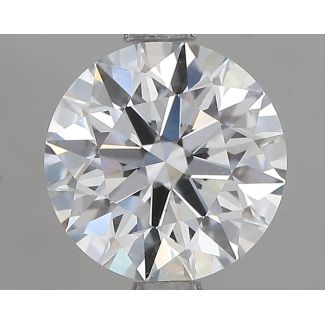 1.5 Carat Round F VS1 EX GIA Natural Diamond