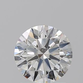 1.5 Carat Round H VVS2 EX GIA Natural Diamond