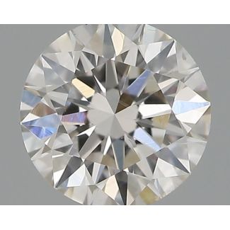 0.30 Carat Round H VS2 EX IGI Natural Diamond