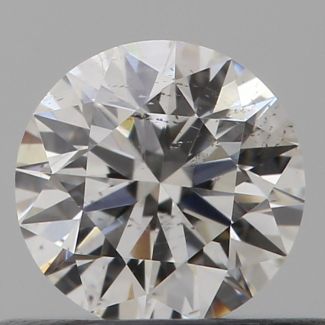 0.4 Carat Round G SI2 EX VG GIA Natural Diamond