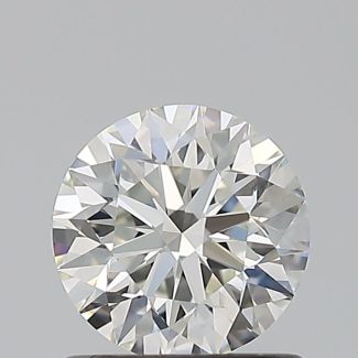 0.8 Carat Round H VVS2 EX GIA Natural Diamond