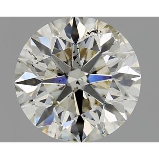 1.52 Carat Round K SI2 VG EX GIA Natural Diamond