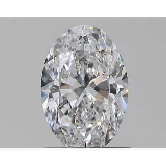 0.7 Carat Oval D SI2 - EX VG GIA Natural Diamond