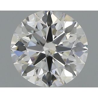 0.5 Carat Round F VS2 EX GIA Natural Diamond