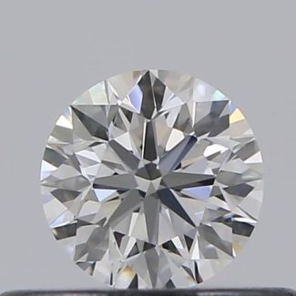 0.30 Carat Round D VVS2 VG EX GIA Natural Diamond