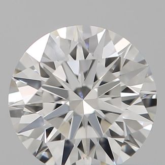 0.44 Carat Round I VS1 EX GIA Natural Diamond