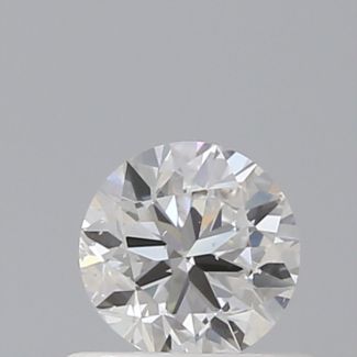 0.50 Carat Round E SI1 GD VG F GIA Natural Diamond