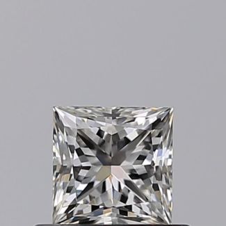 0.50 Carat Princess I VS1 - EX VG GIA Natural Diamond