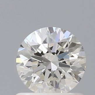 0.80 Carat Round H SI1 VG EX GIA Natural Diamond