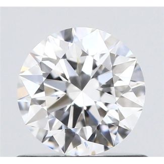 0.59 Carat Round D FL EX GIA Natural Diamond