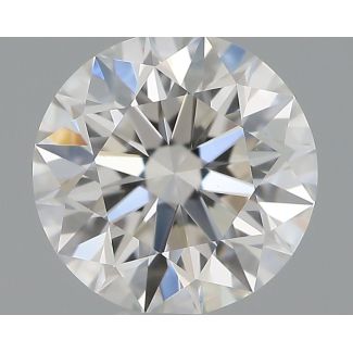 0.54 Carat Round G VS1 EX GIA Natural Diamond