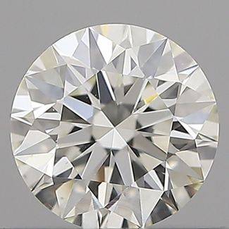 0.55 Carat Round H VS1 EX IGI Natural Diamond