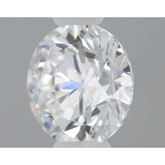 0.3 Carat Round F SI2 EX GIA Natural Diamond