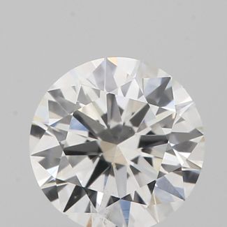 0.6 Carat Round D VS2 EX VG GIA Natural Diamond