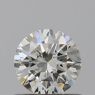 0.51 Carat Round H IF EX IGI Natural Diamond