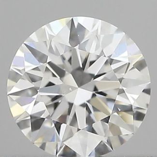 0.40 Carat Round E VS2 EX GIA Natural Diamond