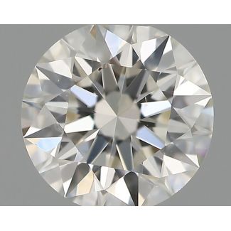 0.5 Carat Round I SI1 EX GIA Natural Diamond