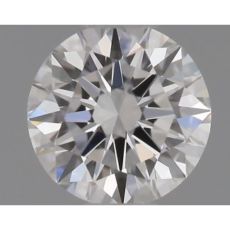 0.34 Carat Round D VVS1 EX GIA Natural Diamond