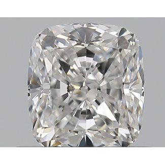 0.72 Carat Cushion Brilliant E VVS1 - EX GIA Natural Diamond