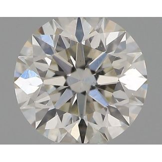 0.3 Carat Round H VS2 EX IGI Natural Diamond