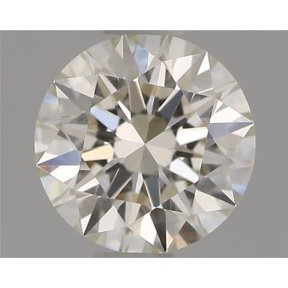 0.55 Carat Round H VS1 EX GIA Natural Diamond