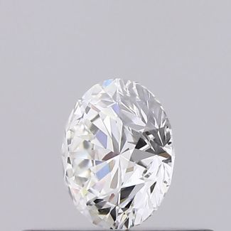 0.3 Carat Round H VVS2 EX GIA Natural Diamond