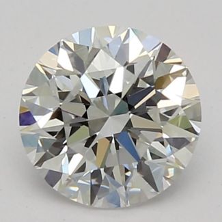 0.60 Carat Round F VVS1 VG EX GIA Natural Diamond