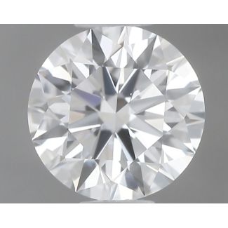 0.36 Carat Round D VS1 EX GIA Natural Diamond