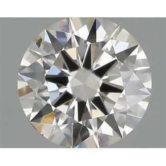 0.30 Carat Round H SI1 EX GIA Natural Diamond